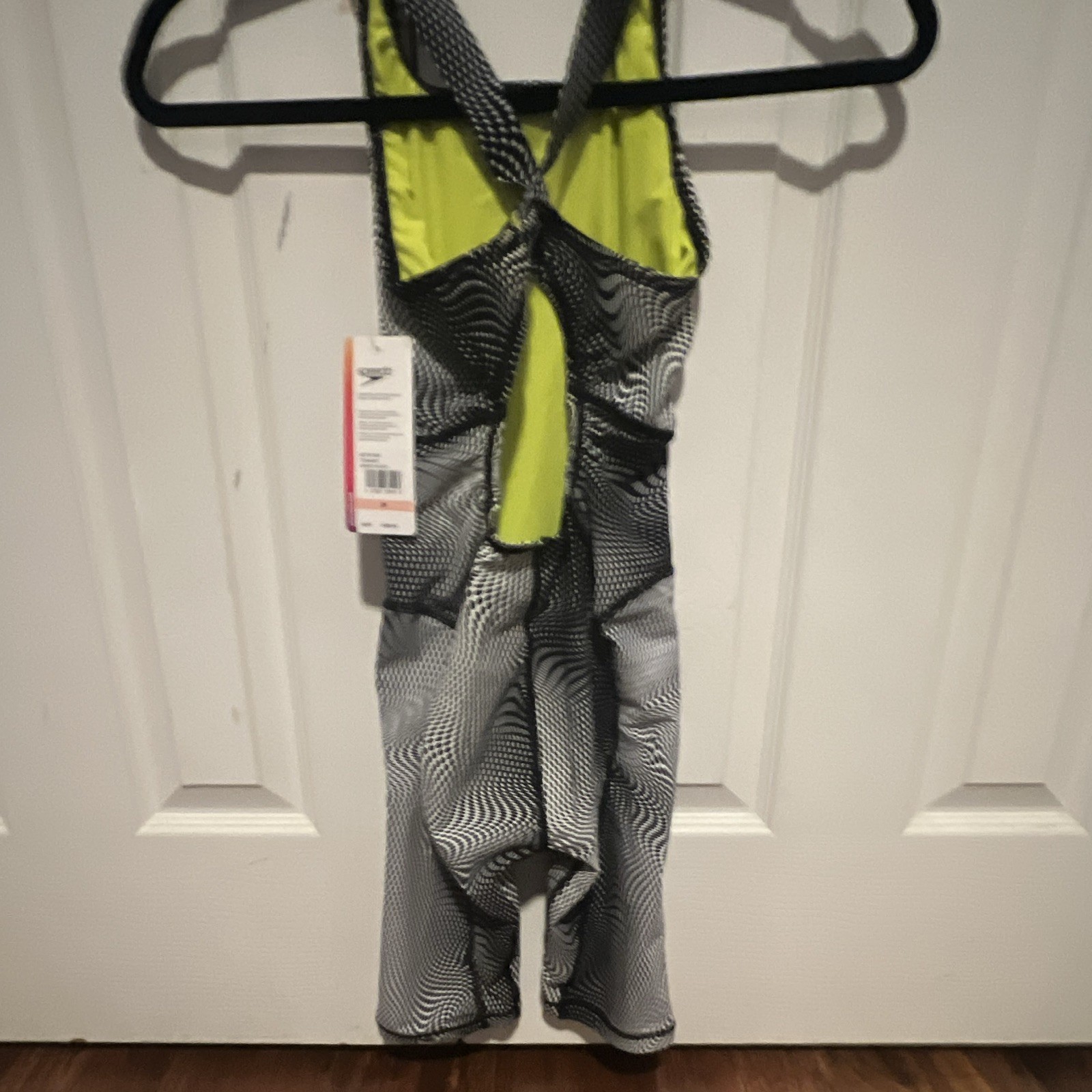 Speedo Endurance+ Vanquisher Kneeskin Competitive One Piece Swimsuit 28 Black