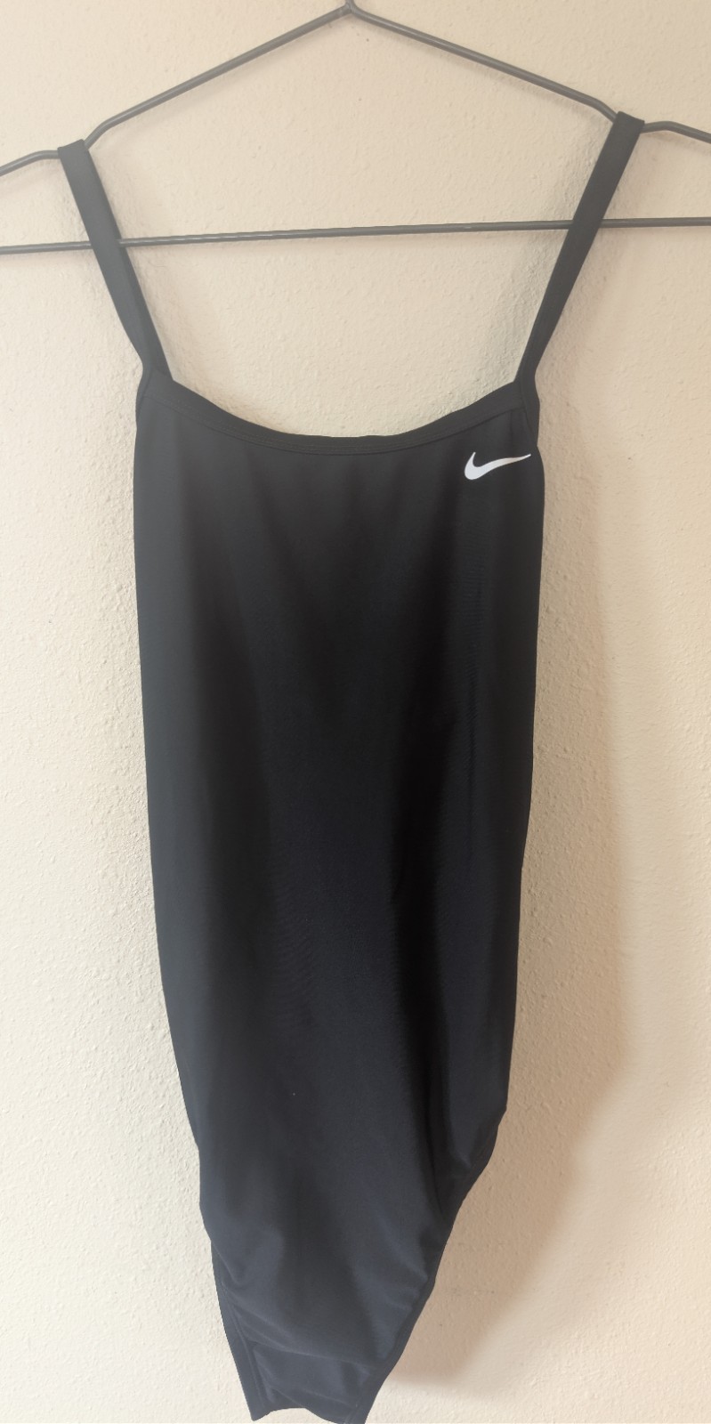 Nike Women’s One-Piece Swimsuit Black Regular Polyester Blend Size 10
