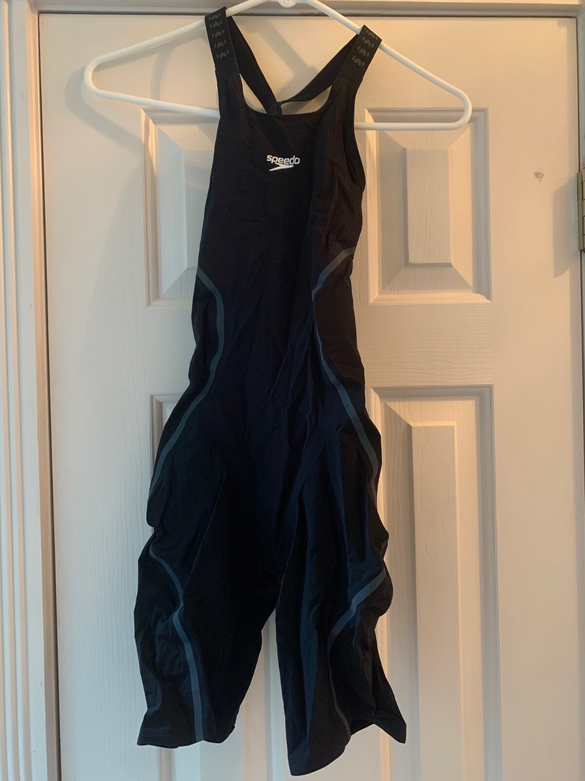Speedo Fastskin LZR Pure Intent 2.0 Kneeskin Black/Blue Women’s Size 24