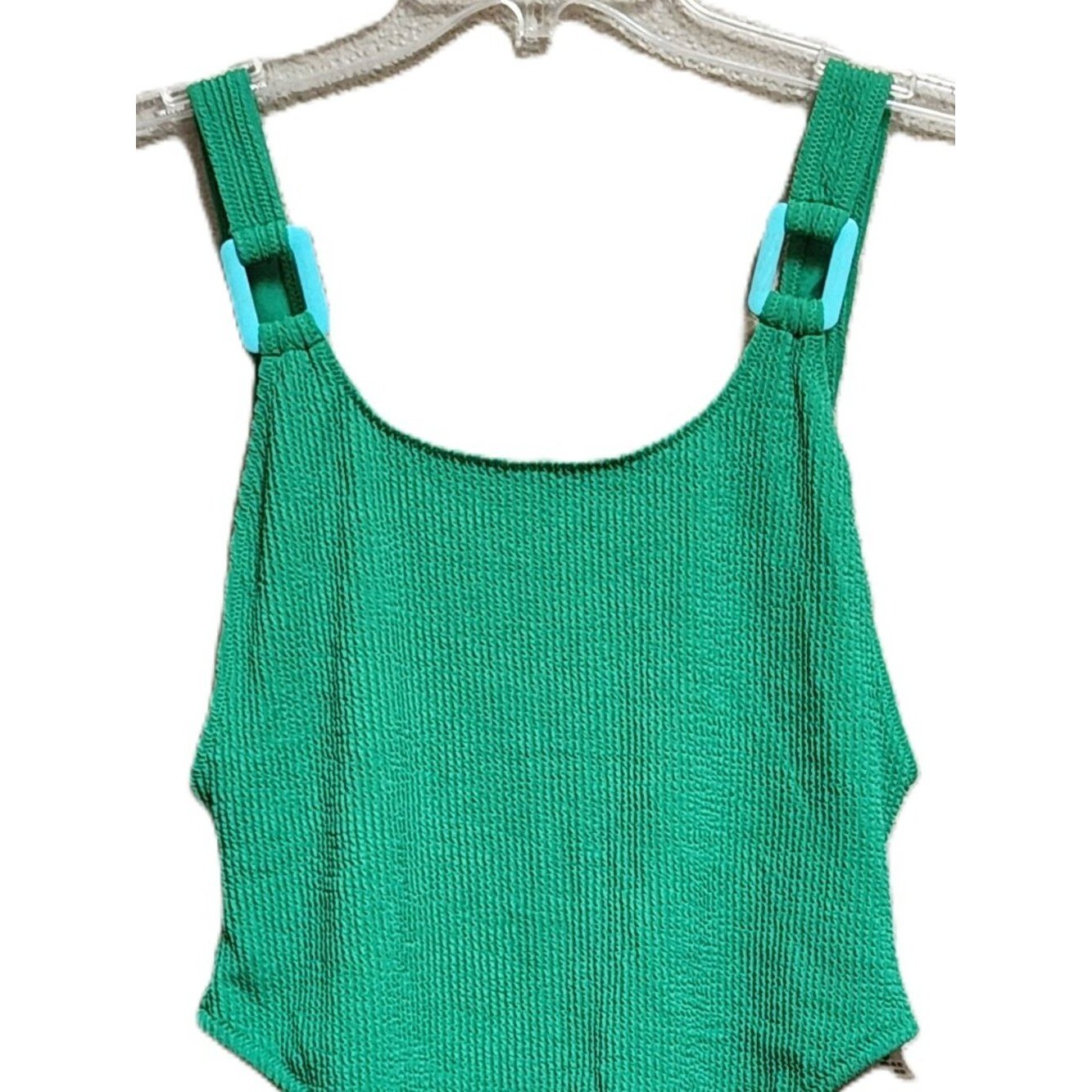 AERIE Real Good Green One-Piece Swim Suit – Large – NEW NWT
