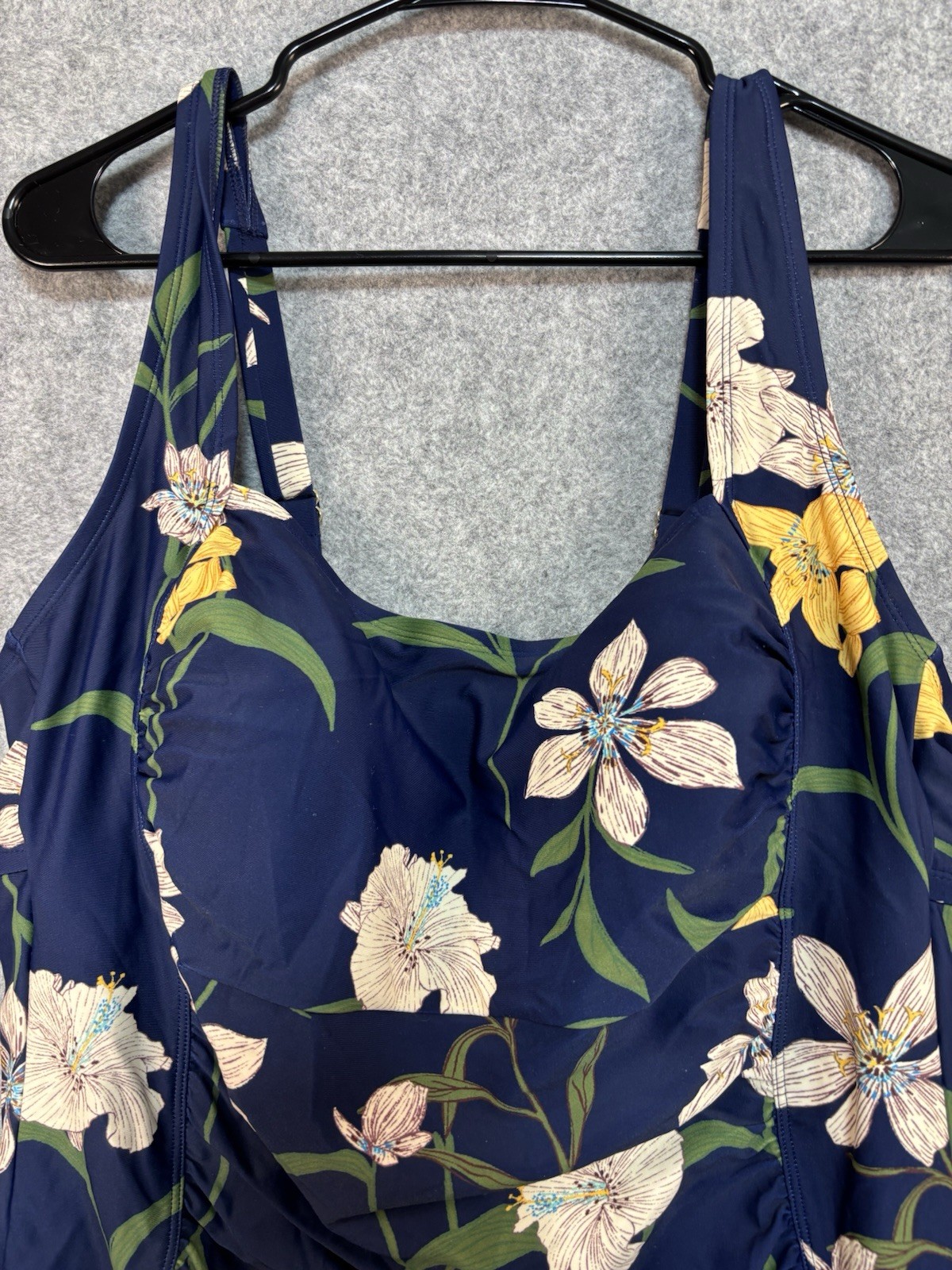 New Shade Shore, Bathing Suit Size 18 Full Seat Coverage Print Floral