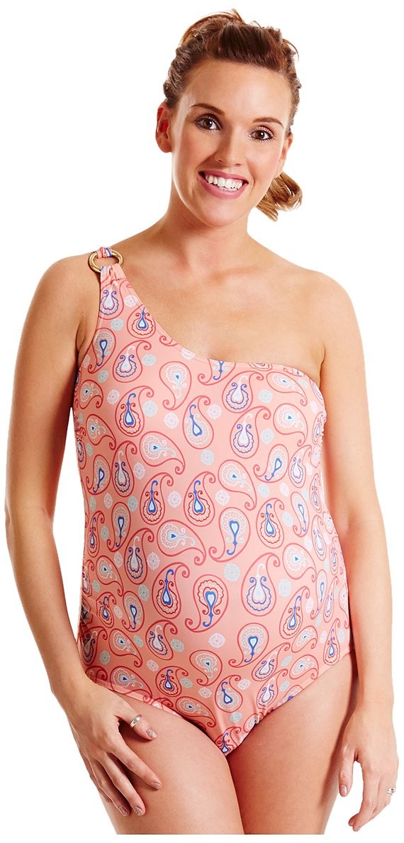 Splash About Women’s Maternity Swimsuit Maternity Swimwear, Paisley, 16