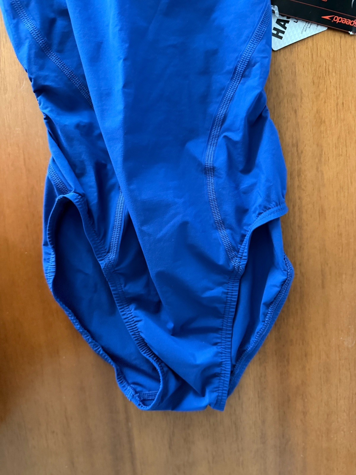 Swim Suit Women’s Blue Speedo Fastskin FS-PRO Race Swimsuit Size 30 $190