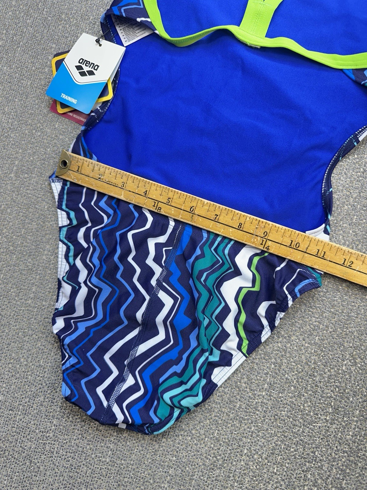 Arena Women’s Challenge Back MaxLife One Piece Training Swimsuit Size 30 Blue