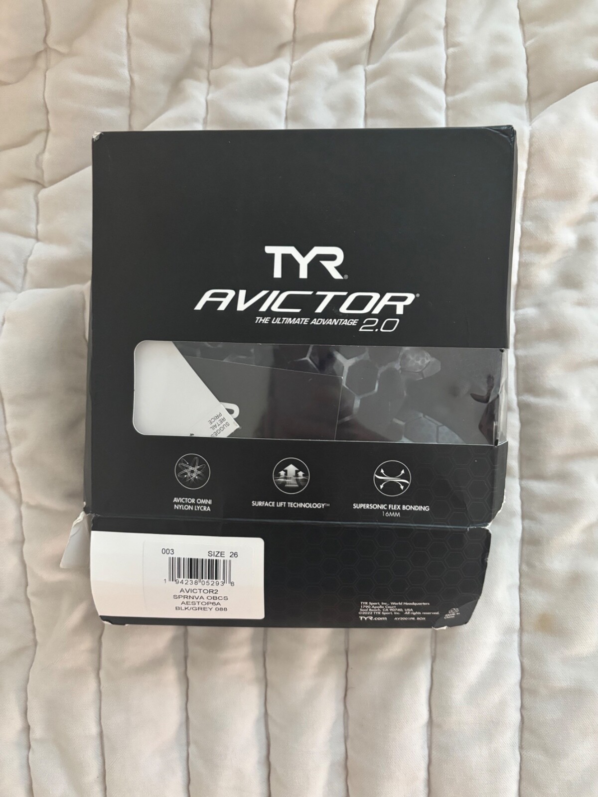 TYR Women’s Avictor 2.0 Open Back Tech Suit Swimsuit Blue Size 32 $500