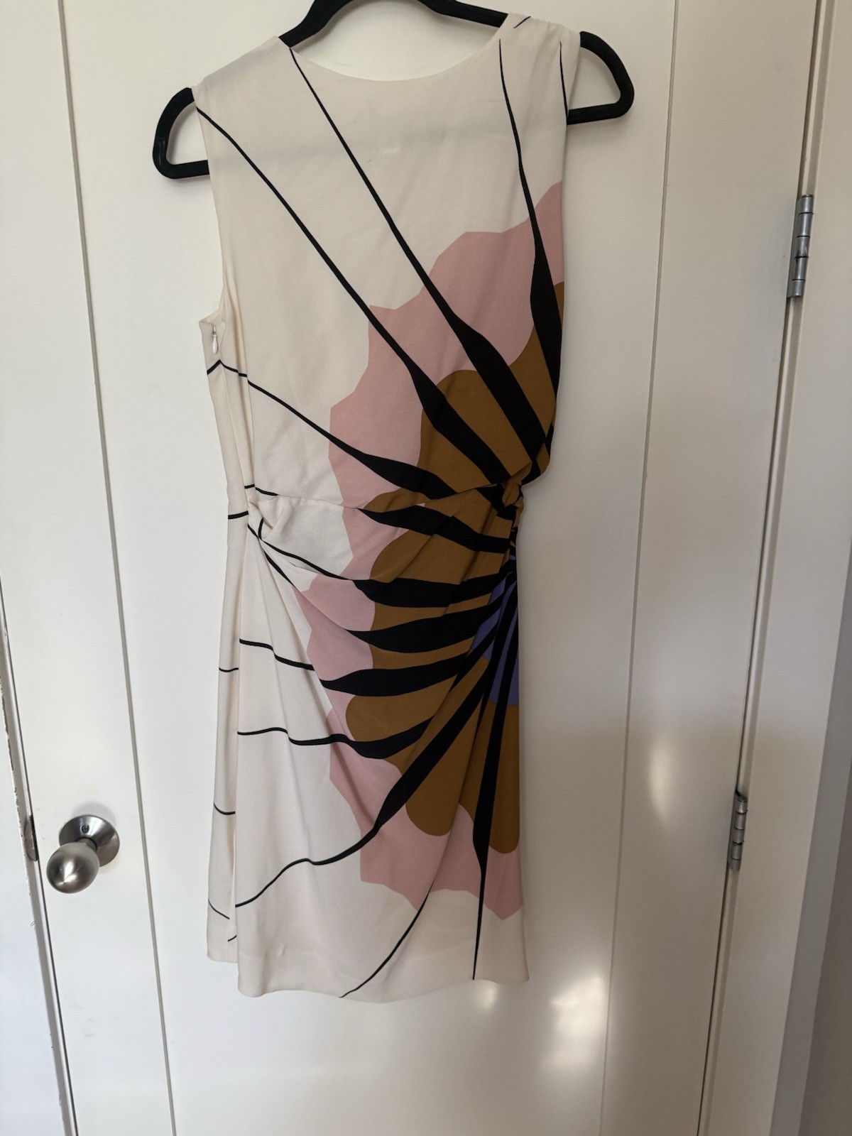 NWOT Diane Von Furstenberg Adalvino Silk Paper Sun Dress $465