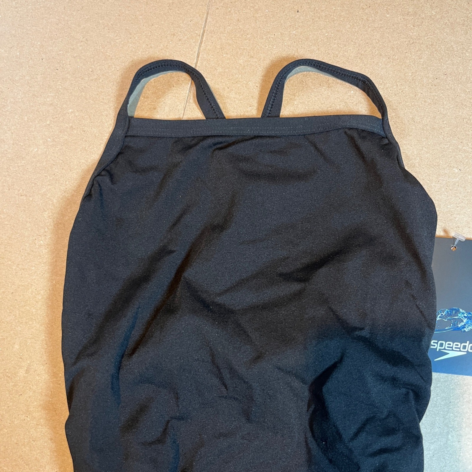 Speedo Endurance+ Flyback Training Swimsuit Womens 30 Team Black 8819016006