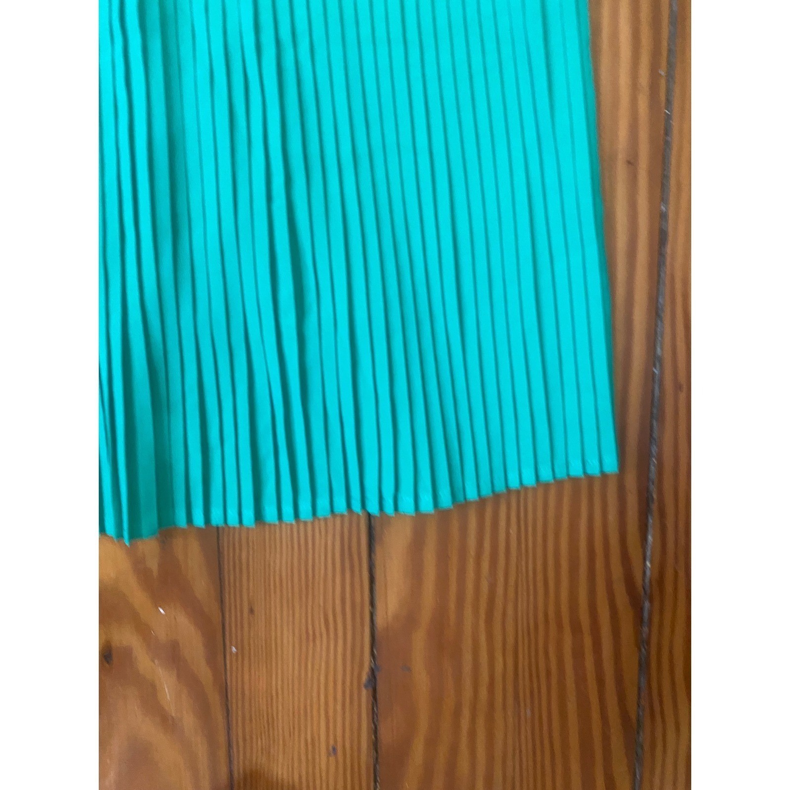 Crane swimsuit Dress Green Pleated Racerback XL 16-18 Beach resortwear