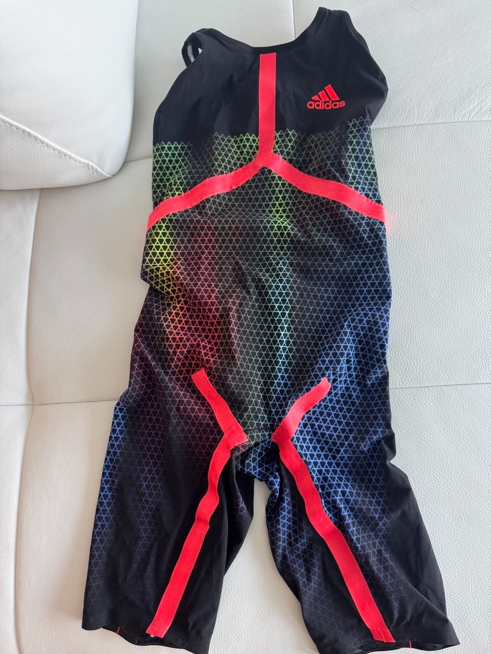 Adidas Women’s Adizero XVIII Freestyle Closed Back Tech Suit Black/Pink Size 24