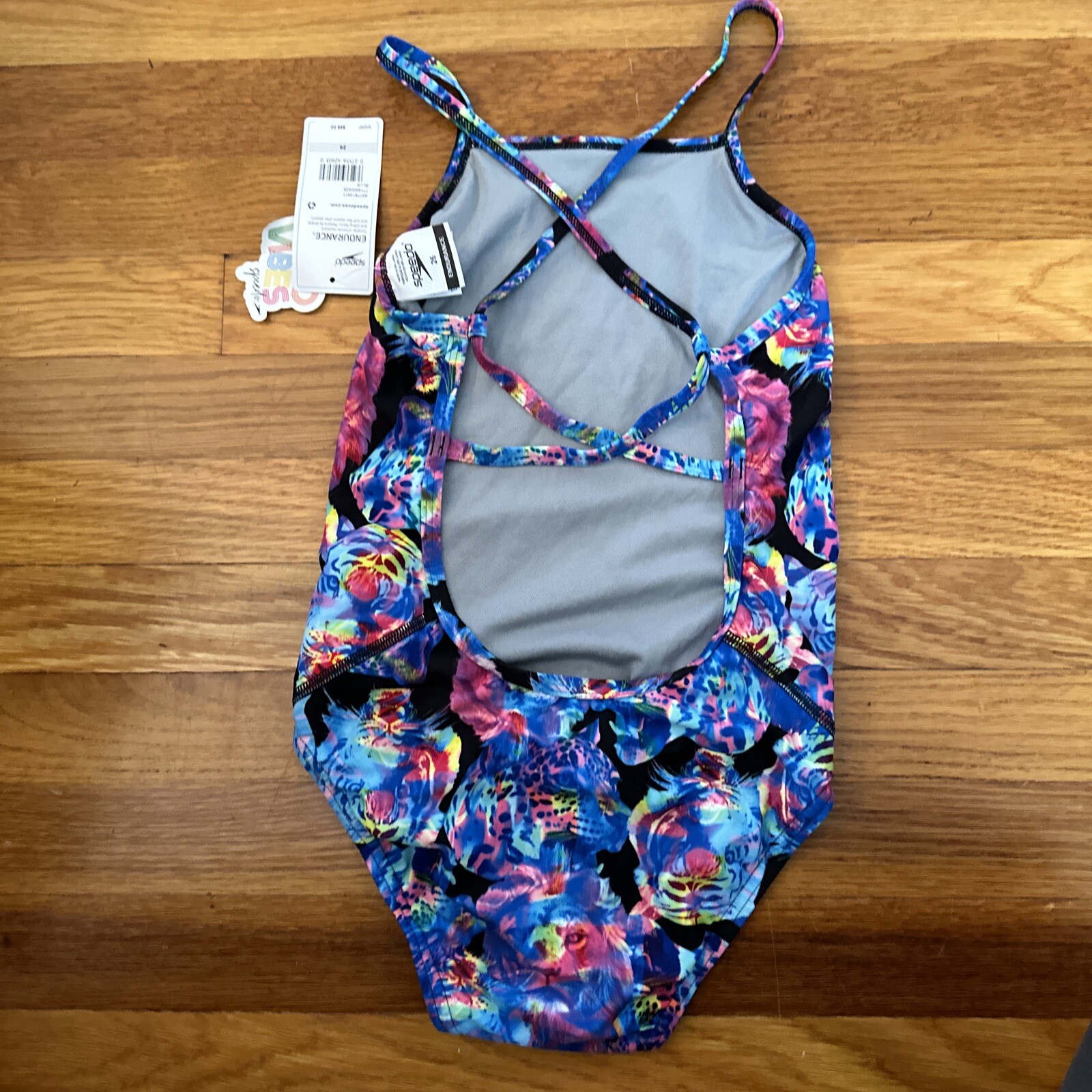 Speedo Endurance swim team suit Size 26 racing Swimsuit Vibe Collection