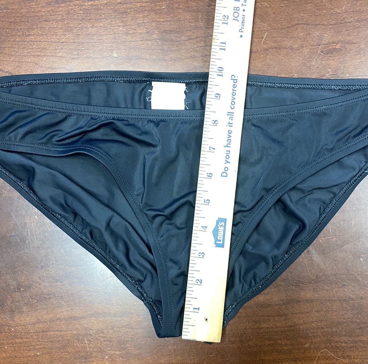 NIKE Women’s XL Black Essential Athletic Swim Bottom Activewear Gym