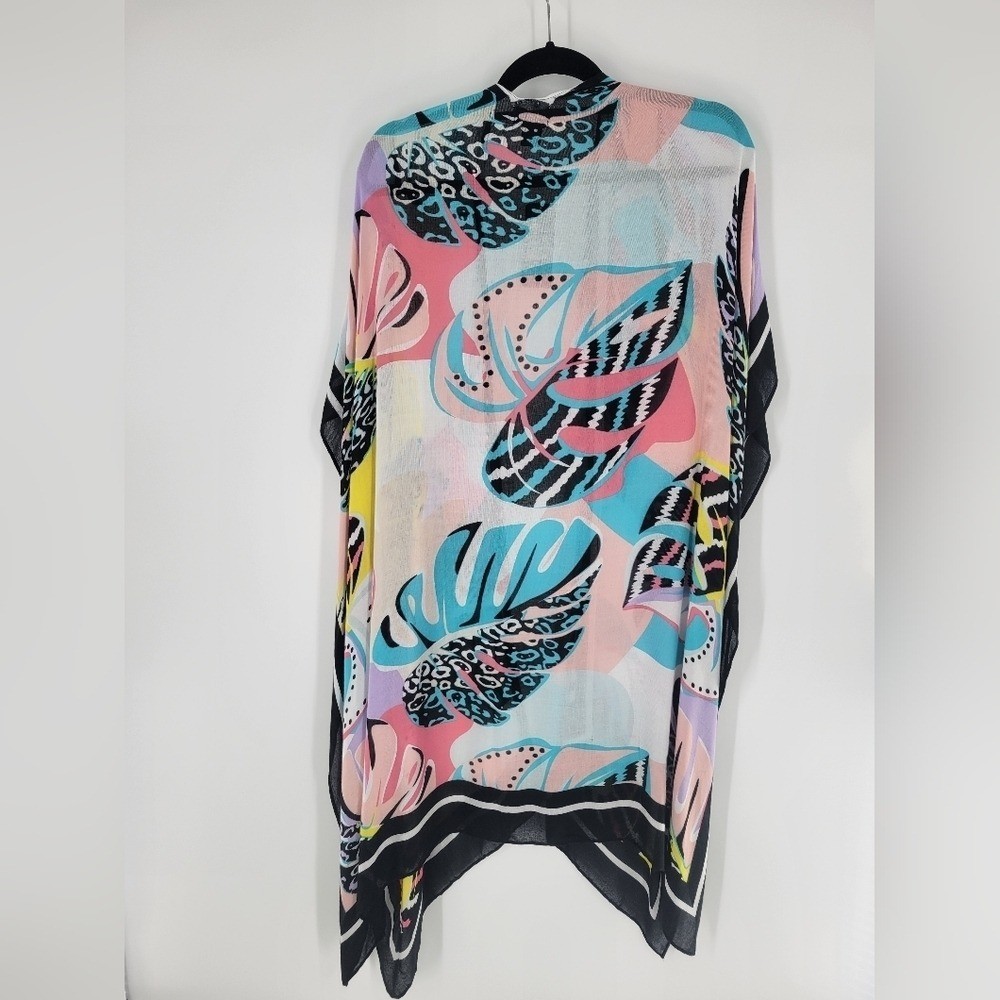 Rachel Roy Women’s Floral Kimono Beach Cover-up One Size New