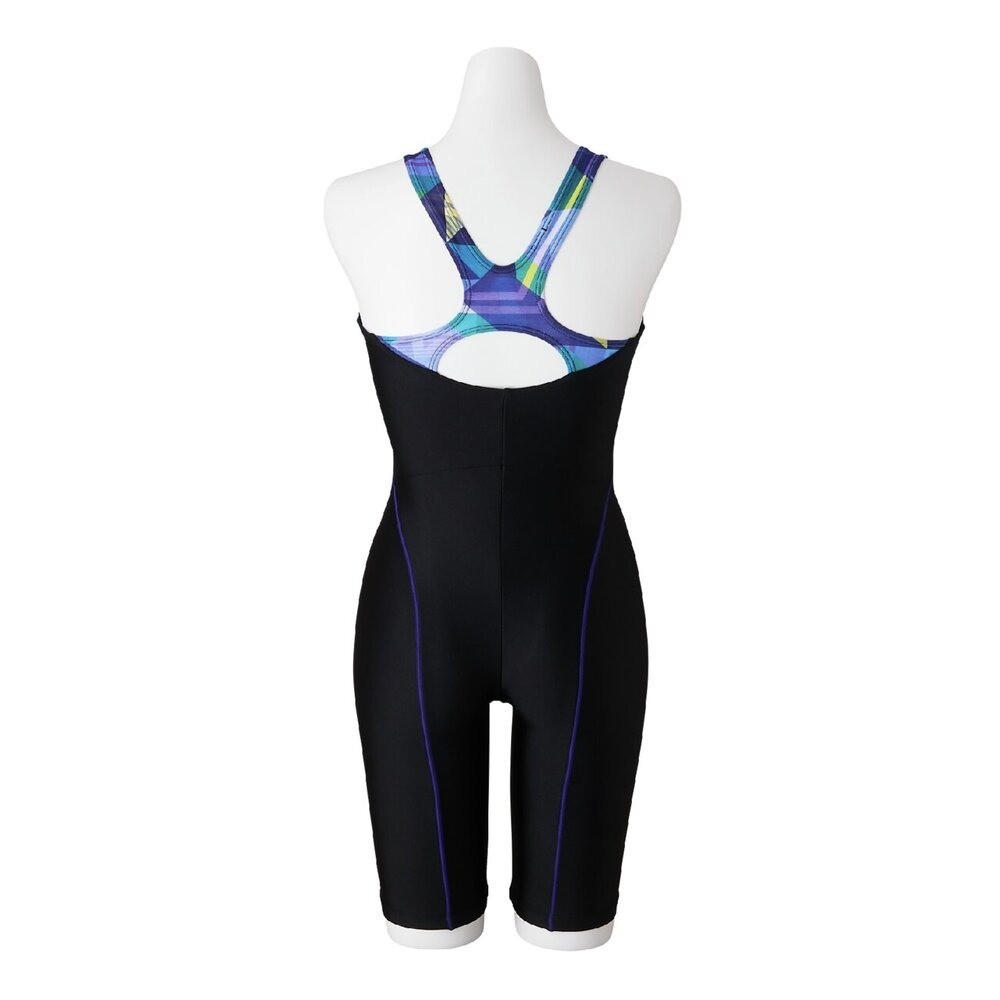 Mizuno Women’s Stroke ONE Swim Fitness One-Piece (All-in-One) N2JGC86197 Black