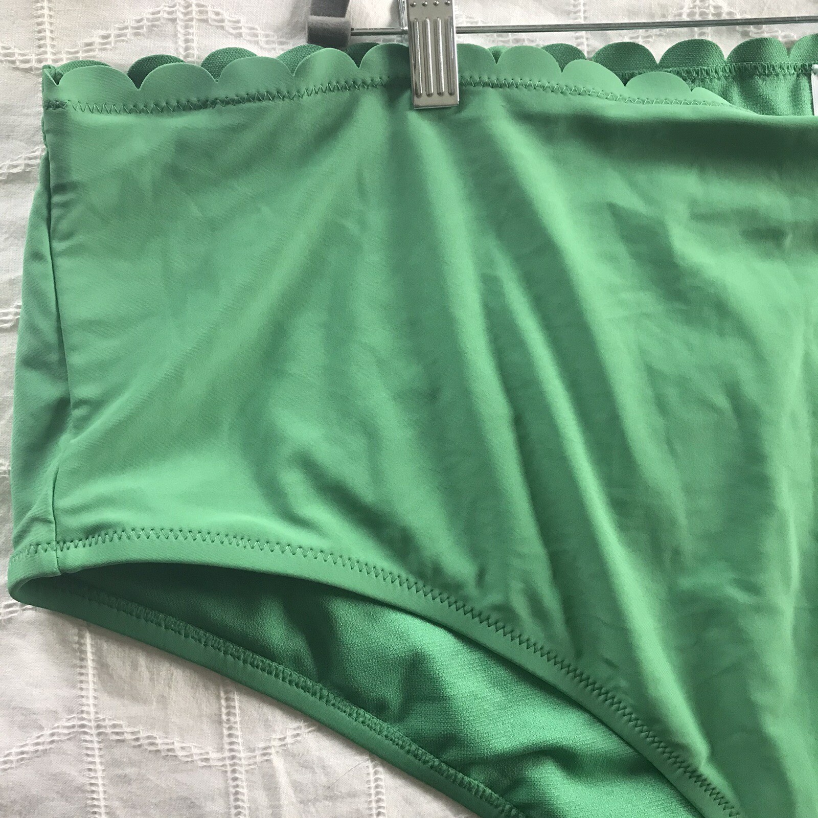 Rhode Women’s High Waisted Plus Size 4x Green Swim Bikini Bottom