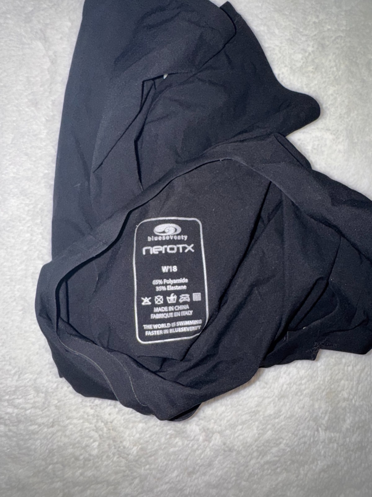 Blueseventy NeroTX Kneeskin – Swim Racing Tech Suit – FINA Approved – Size 18