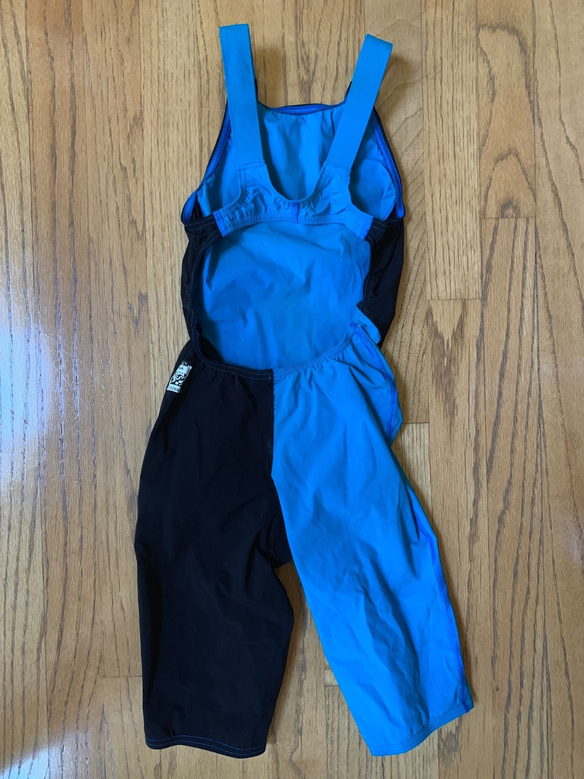 Speedo LZR Racer Pro Recordbreaker Kneeskin with Comfort Strap Blue/Black