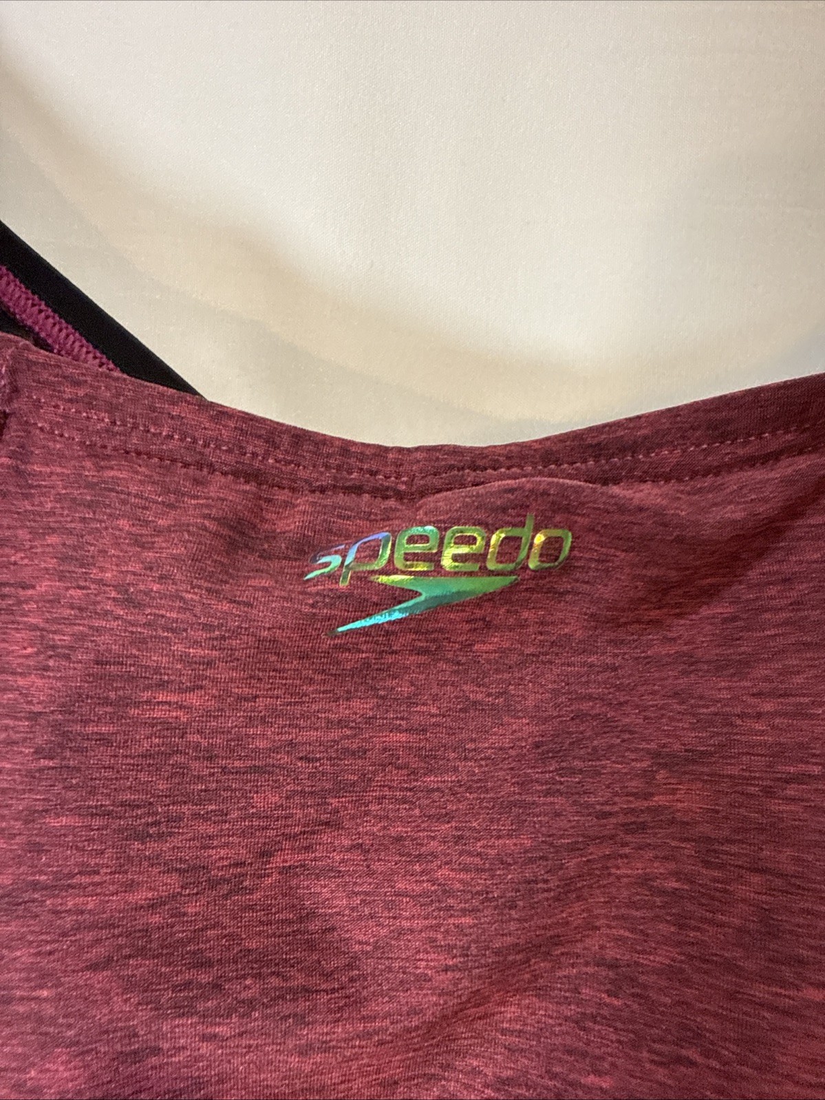 Speedo Women’s Launch Splice Endurance+ Cross Back Competition Swimsuit Size 6