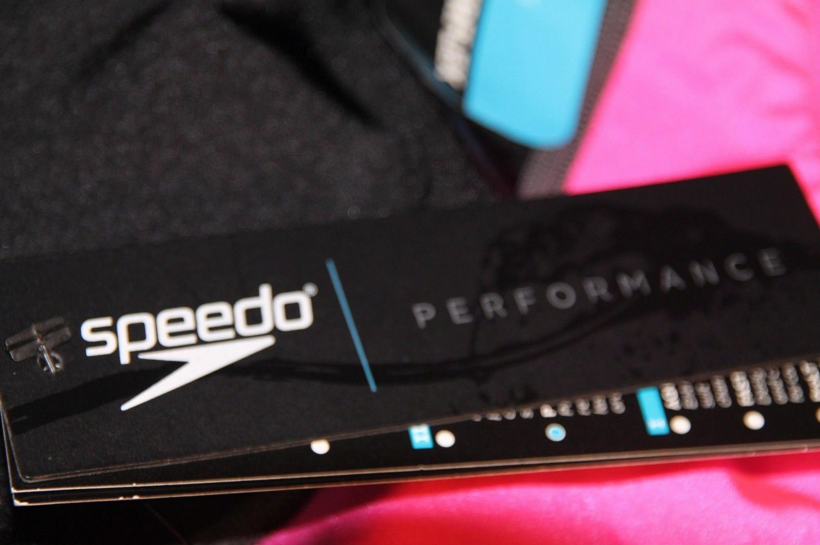 NWT Swimsuit Speedo Boom Splice Super Pro Back – PowerFLEX Black Pink Sz 28 1-pc