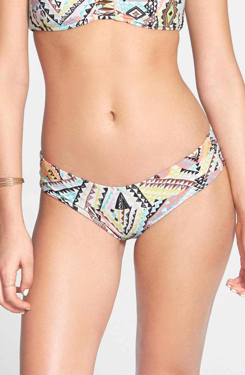 NWT WOMENS BILLABONG SAFARI HAWAII BIKINI BOTTOM $40 M multi swimwear