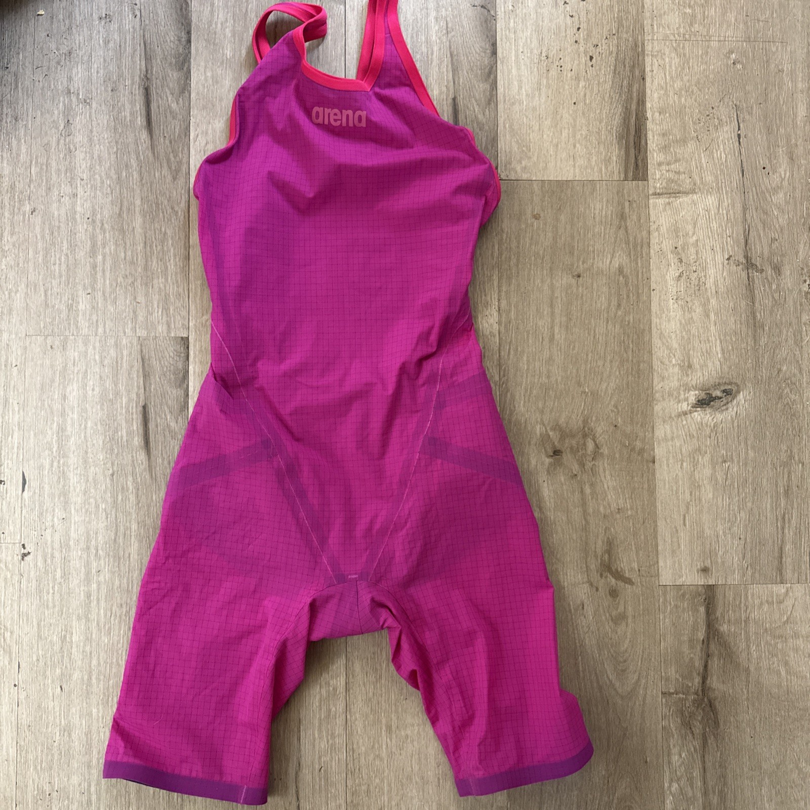 Arena Powerskin Carbon Flex Sz 34 Open Back pink tech suit competition swim