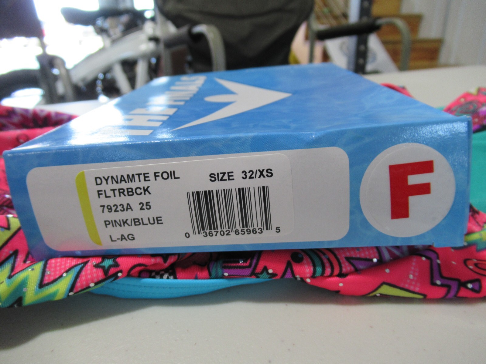 TYR The Finals Dynamte Foil Size 32 – XS Pink/Blue *NWT*