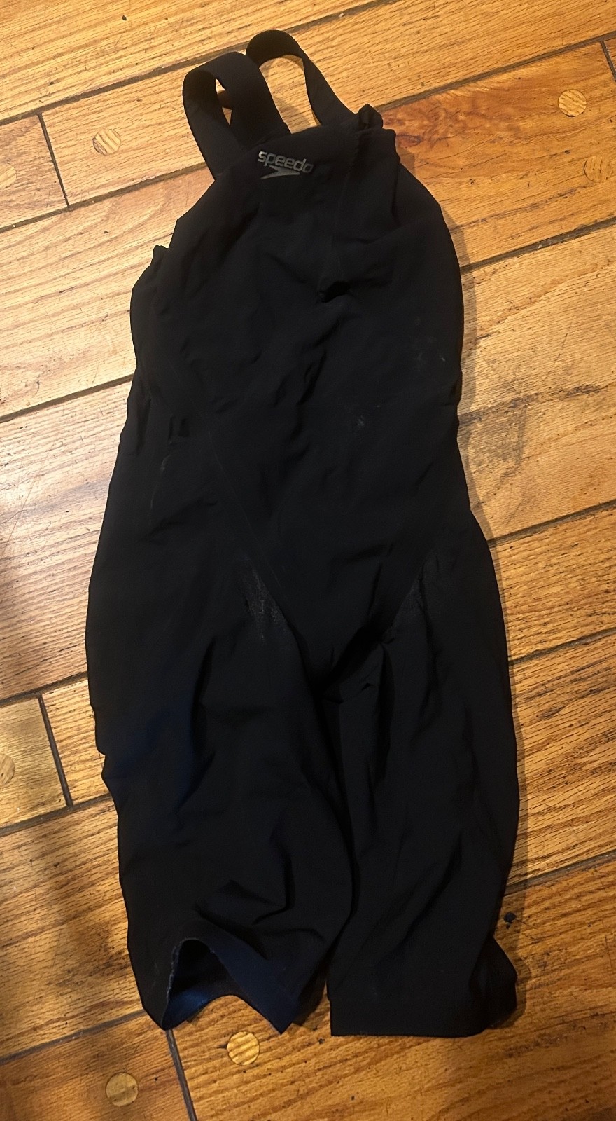 Speedo Fastskin For Women Black USA 20 Swimming Race Suit (free shipping)