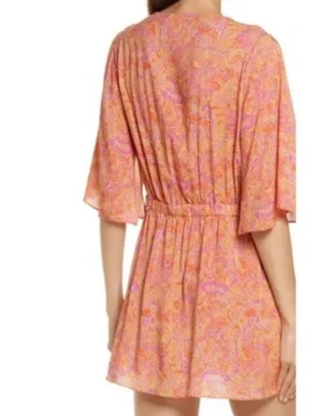 Vix Paula Hermanny Malia Magritte Cover-Up Dress Size Medium