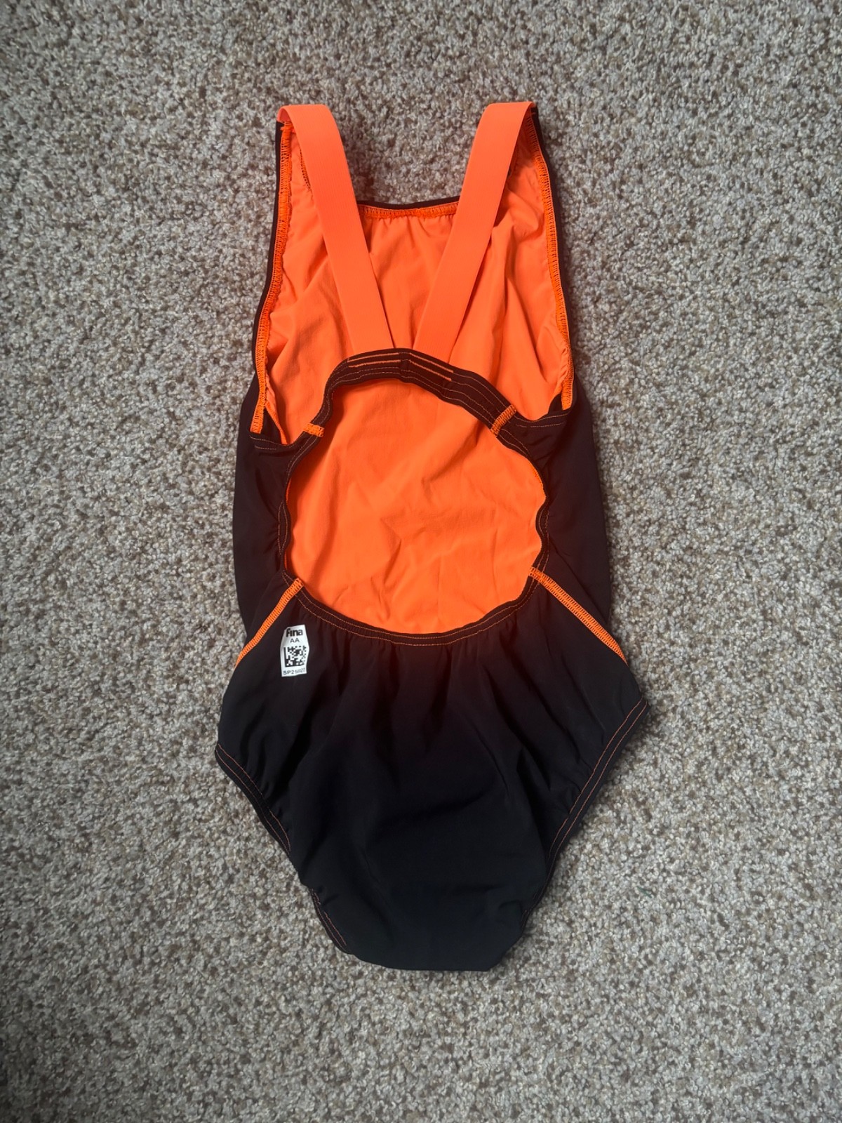 Speedo LZR Racer Pro, BRAND NEW, COLOR BLK/ORANGE, SIZE 32