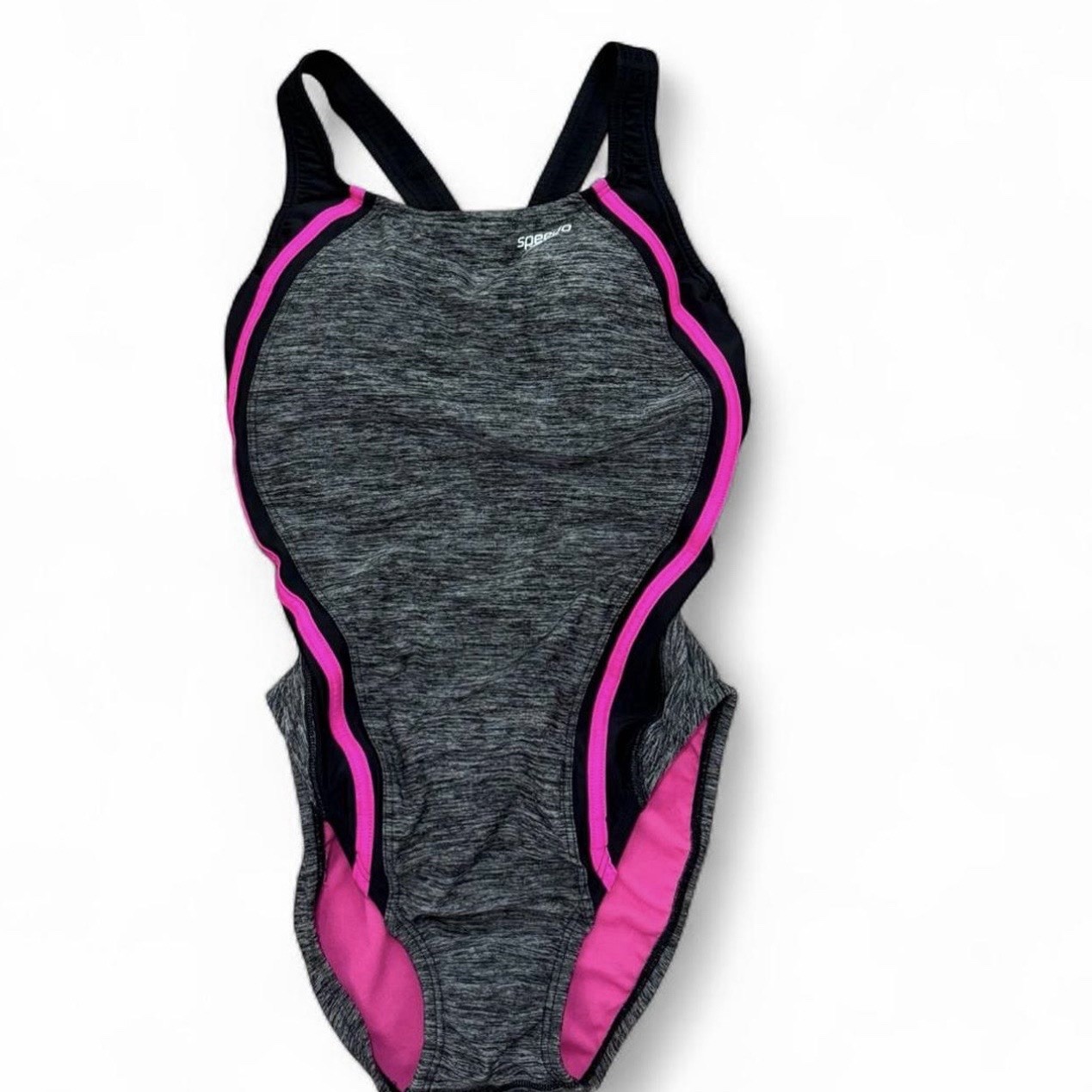 Speedo Hydrobra Competitive One Piece Swimsuit Women’s Size 6 Swimming