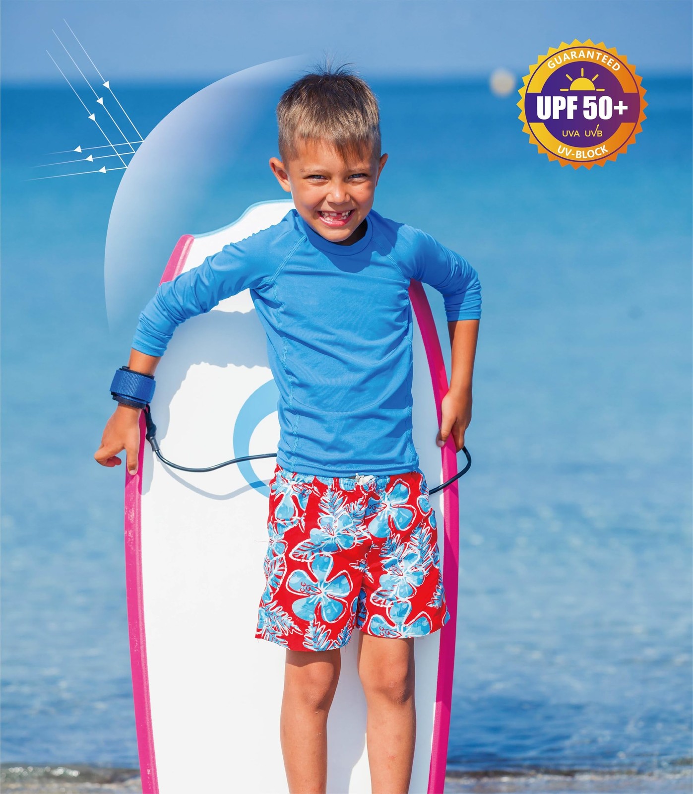 UPF 50+ Sun Shirts 5T to Youth Rash Guard for Boys and Kid Girls Long Sleeve …