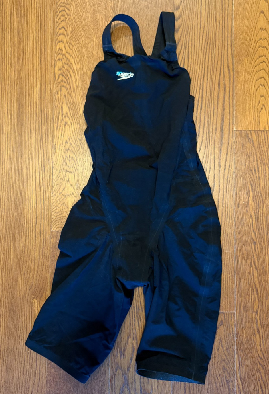 Speedo LZR Racer Elite 2 Kneeskin Sz 25L Womens Closed Back Swim Black
