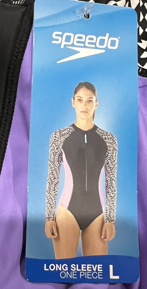NWOT SPEEDO WOMENS SWIMSUIT ( 1PC) SIZE L/G/G