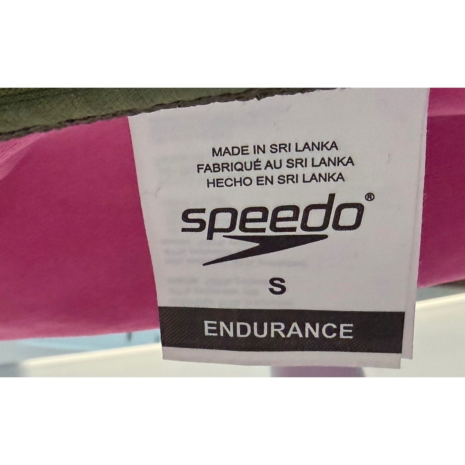 Speedo Athletic Turnz Endurance Practice Bikini Mesh Strappy Swim Set Olive Sz S