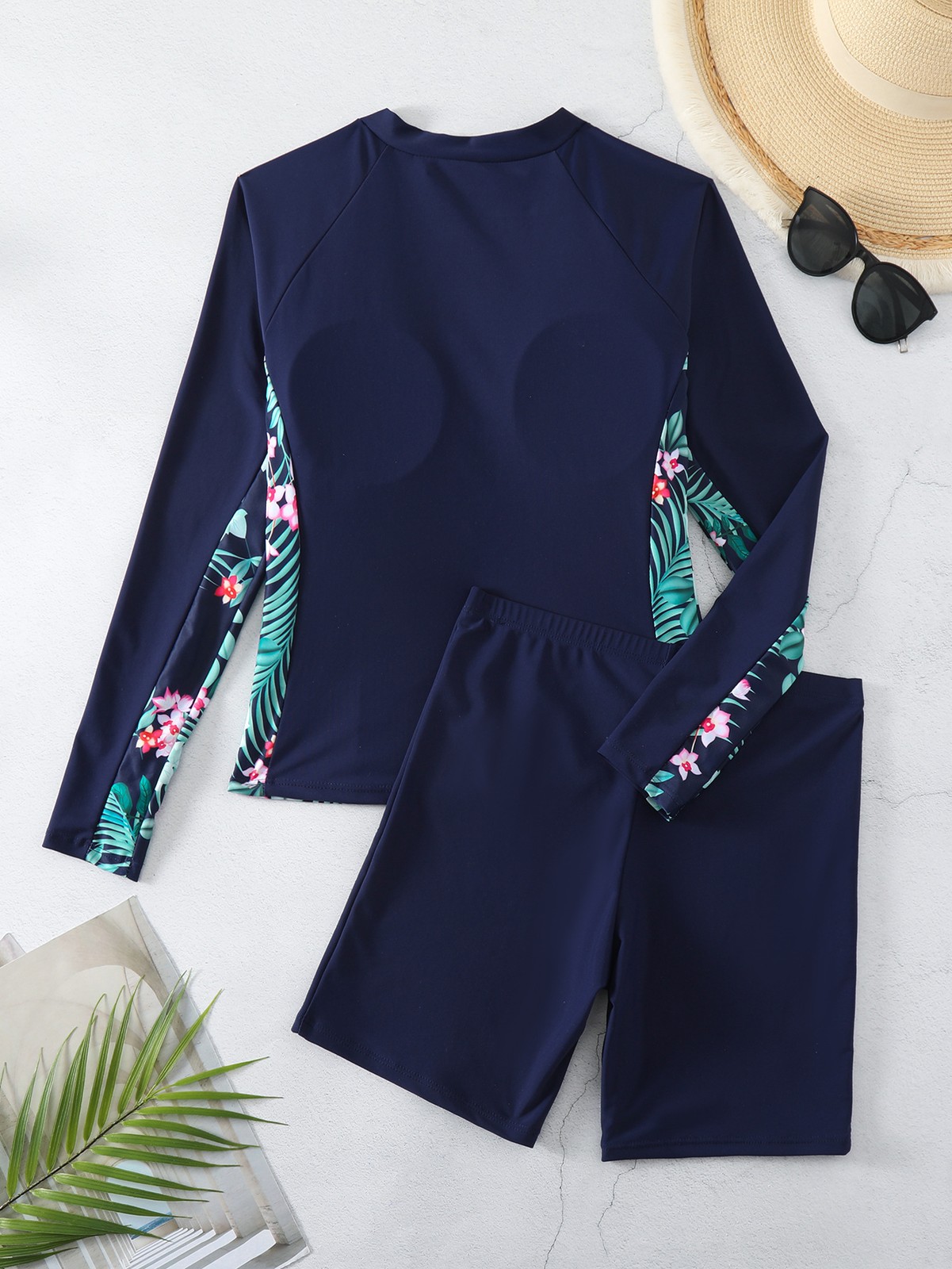 Swimsuits for Women 2 Pieces Rash Guard Wetsuit XS Small Medium Large Size 2-12