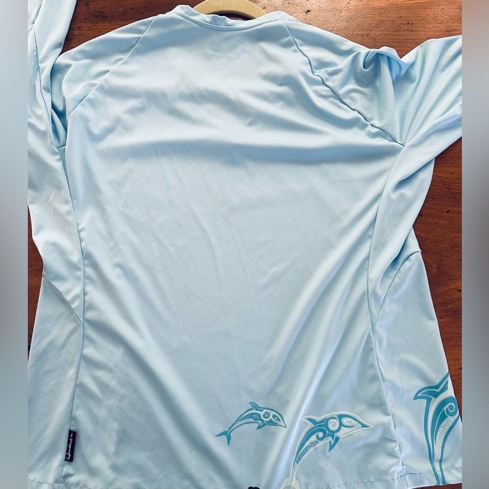 Henderson Aquatics Rash guard top Long Sleeve Sun protection Beach Vacay Sz 12