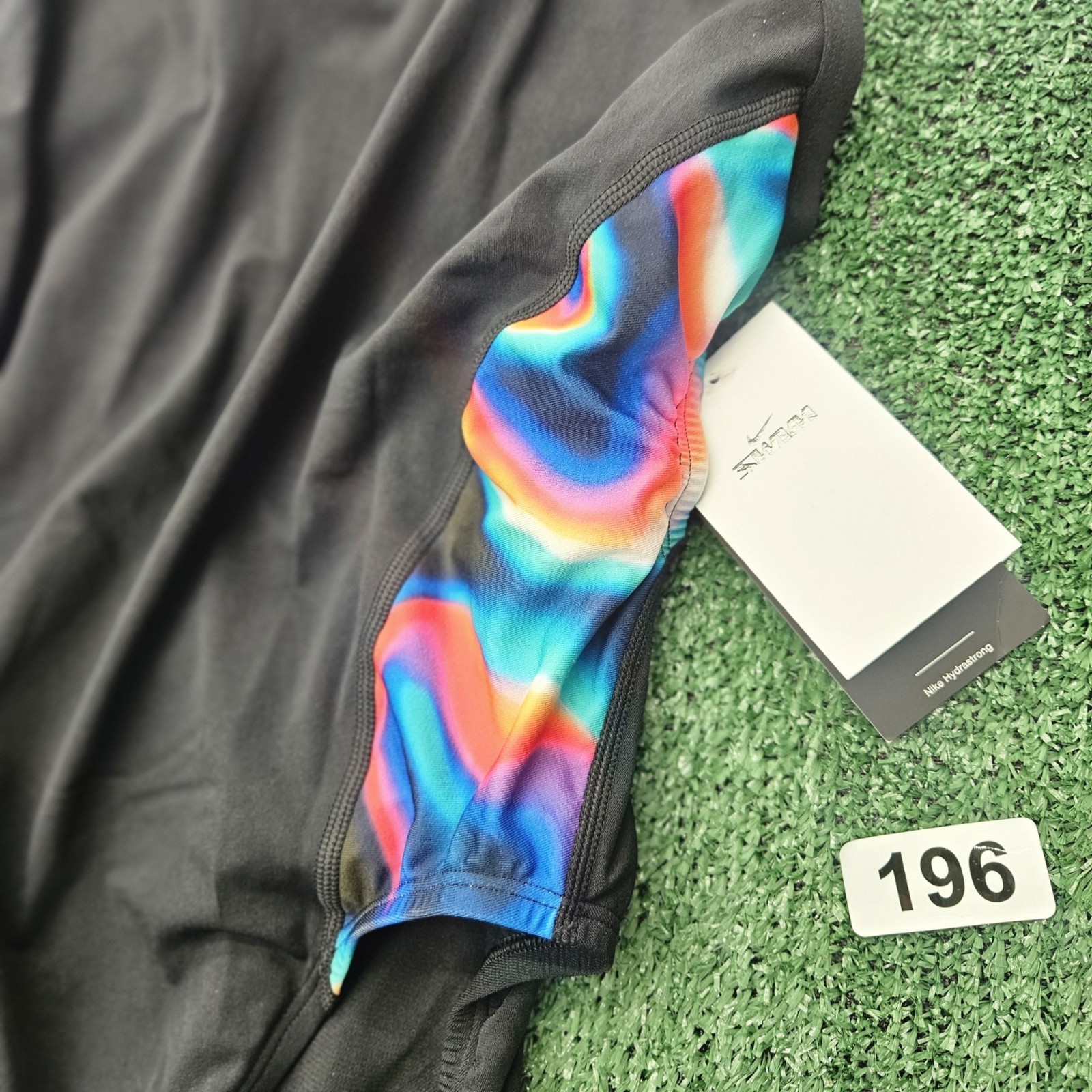NIKE HYDRASTRONG PRINT WOMEN’S RACERBACK 1PC Swimsuit size 12 NWT
