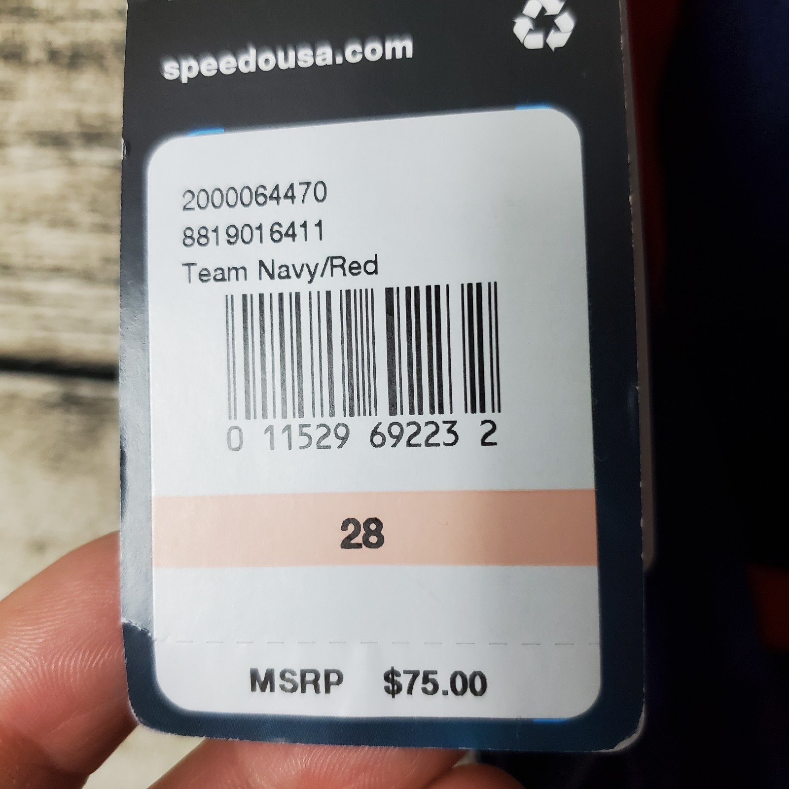 Junior’s Speedo Swimsuit One Piece Endurance+ Flyback Size 28 NWT Reg $75.00