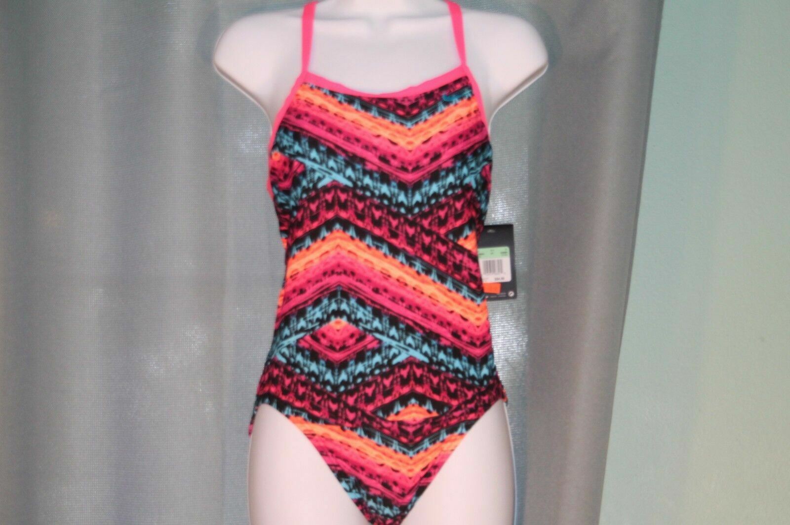NWT Women’s Nike Electric Rio Lingerie Tank Competitive Swim Suit (36/ wms 10)