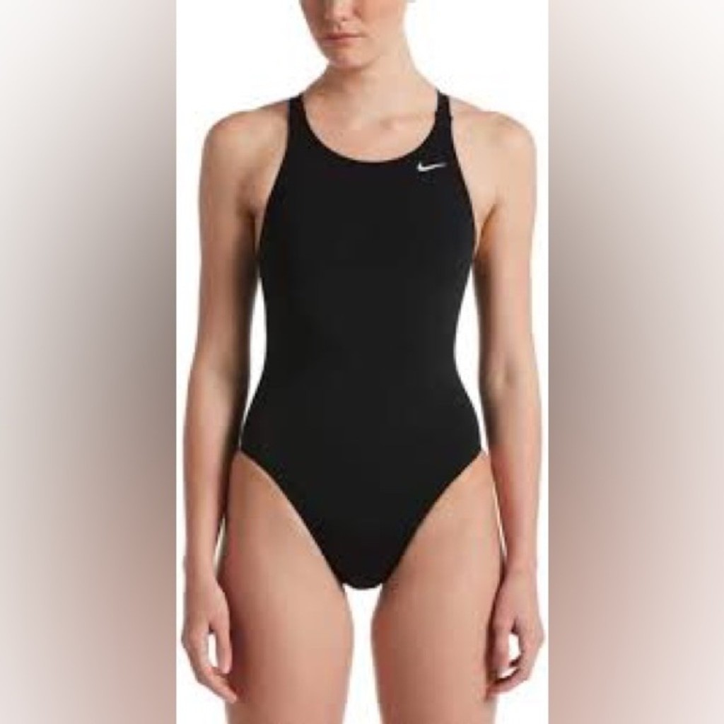 Nike Hydrastrong Black Competitive One-Piece Swimsuit 34/8