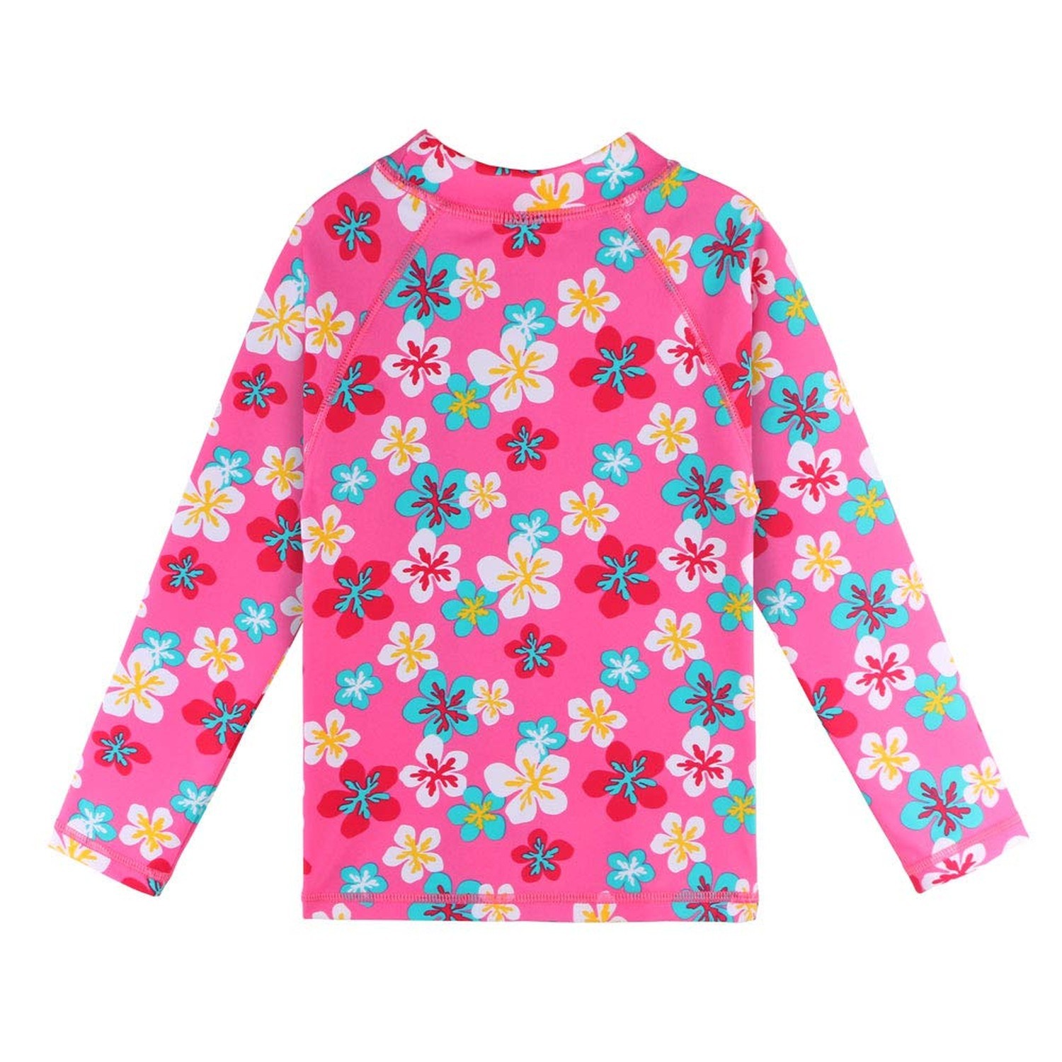 TFJH E Girls Long Sleeve Swimsuits Rashguard Sets Sunsuits UV 50+ Two Piece 3…