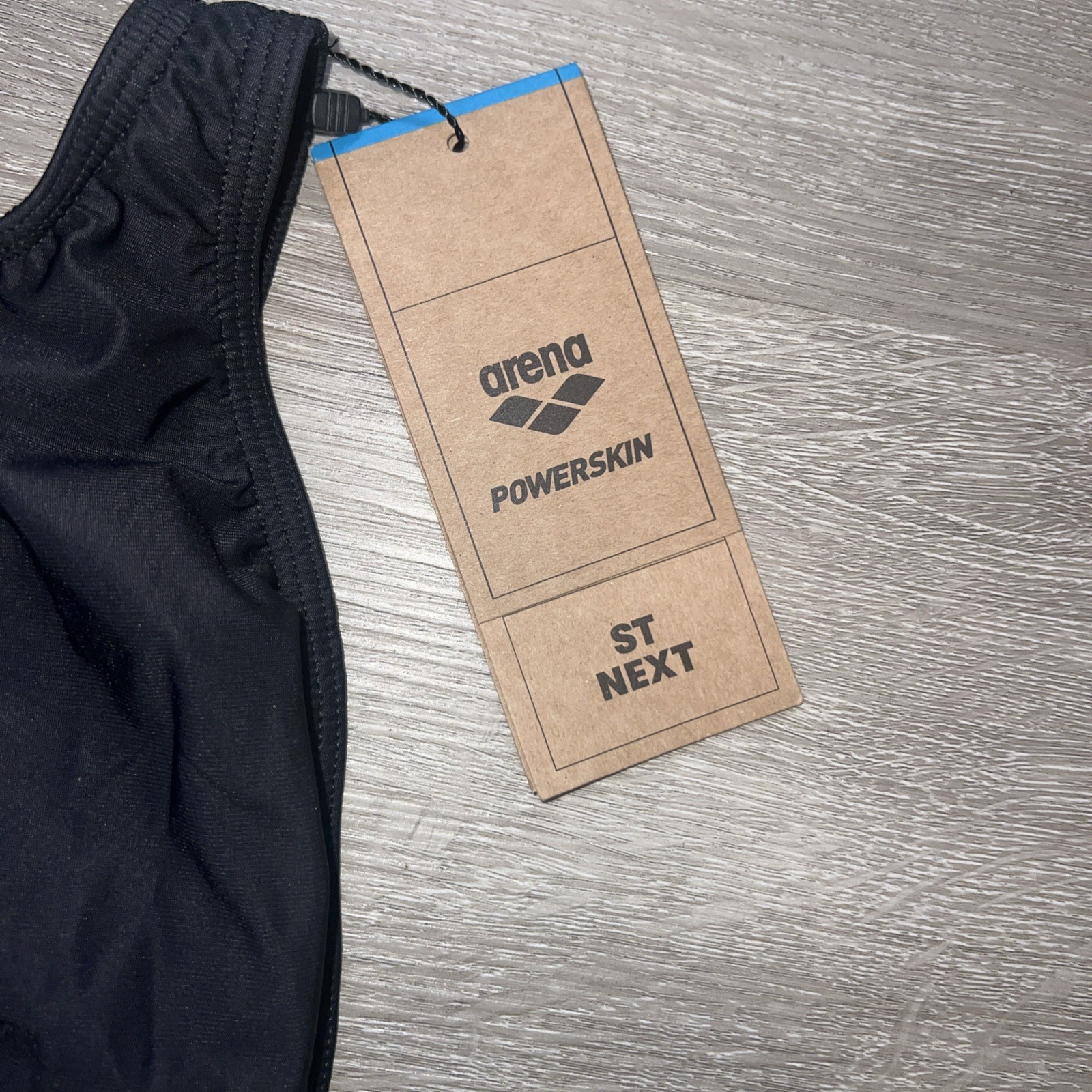 ARENA POWERSKIN ST NEXT OPEN BACK Racing Suit WOMEN SOLID BLACK 005873 Size 32