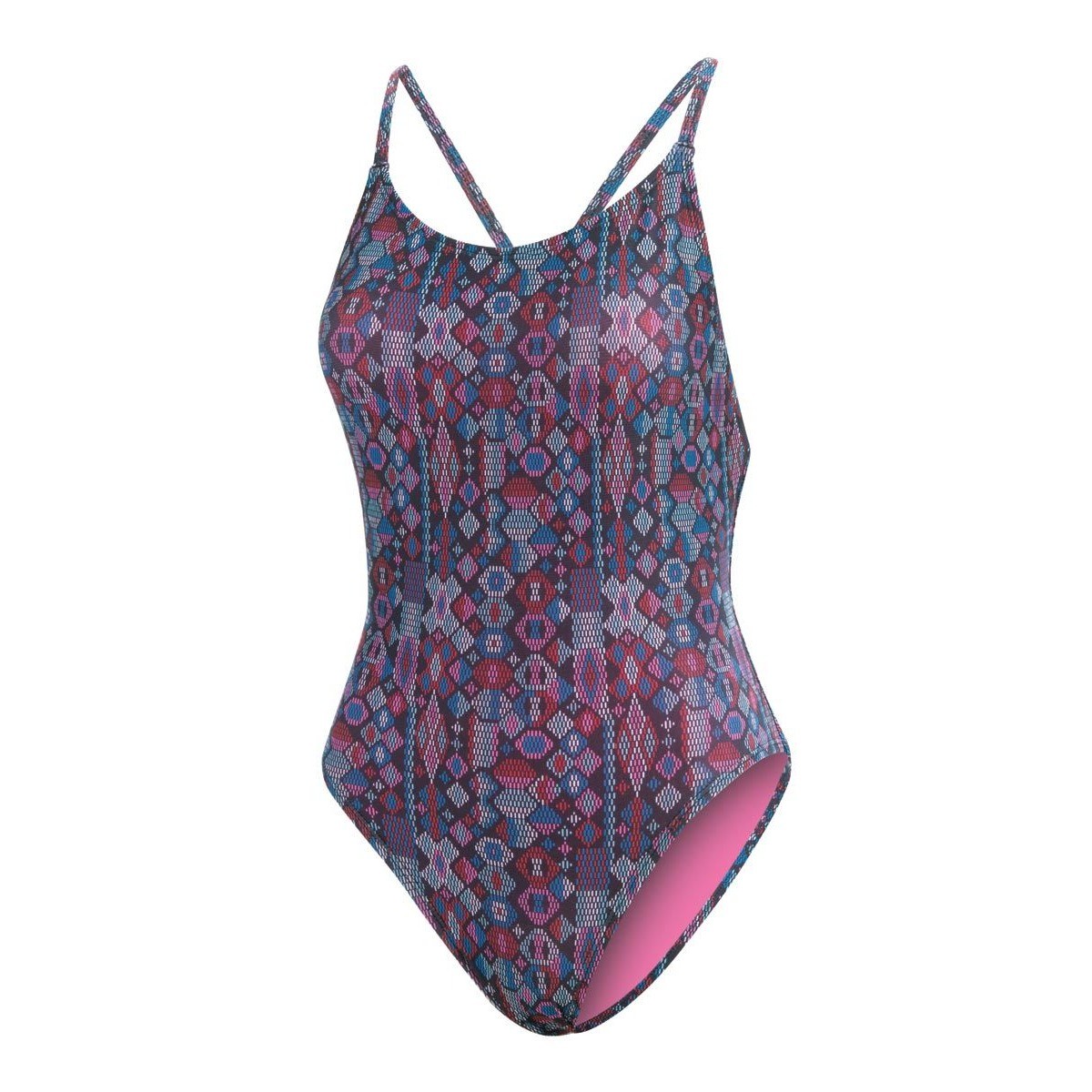 Dolfin Uglies Women’s Size 30 XS One Piece Swimsuit Geometric Diamond NWT