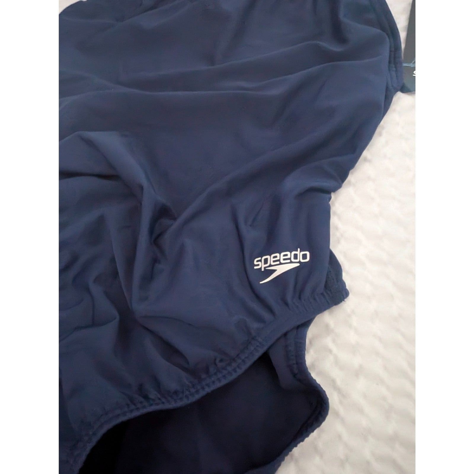 Women’s Speedo One Piece Swimsuit Navy Size 8/34