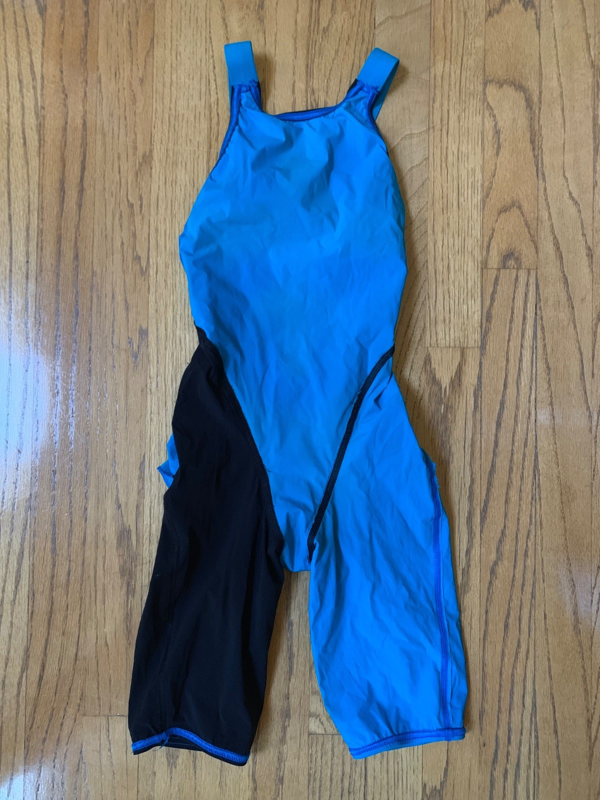 Speedo LZR Racer Pro Recordbreaker Kneeskin with Comfort Strap Blue/Black