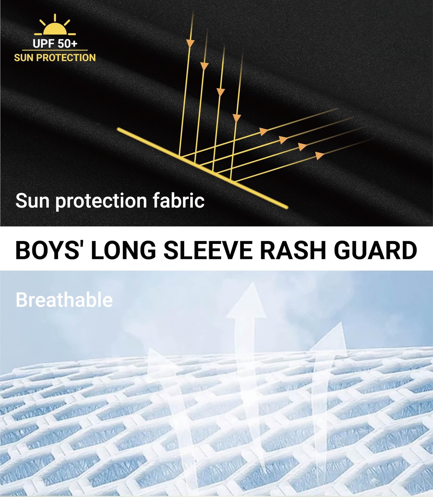 UPF 50+ Sun Shirts 5T to Youth Rash Guard for Boys and Kid Girls Long Sleeve …
