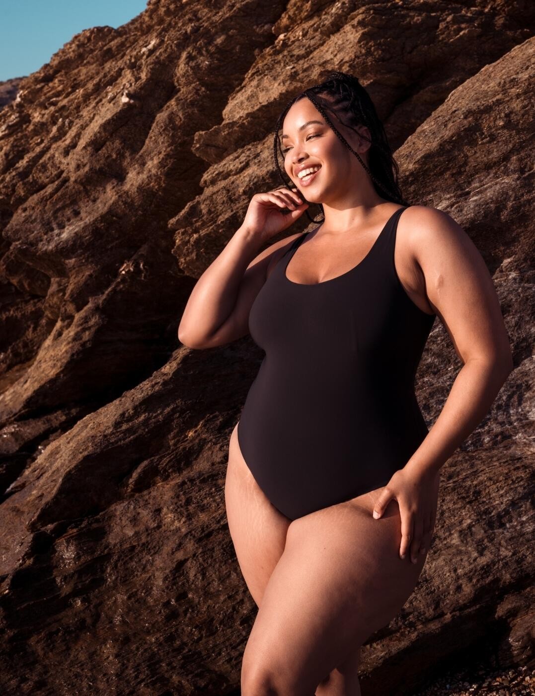 Curvy Kate Deep Dive Swimsuit Non Padded Wireless Womens Swimwear CS028606