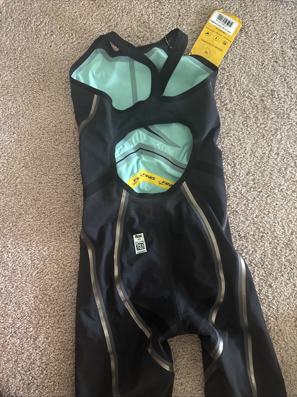 Rival 2.0 open back grey/black Finis size 24