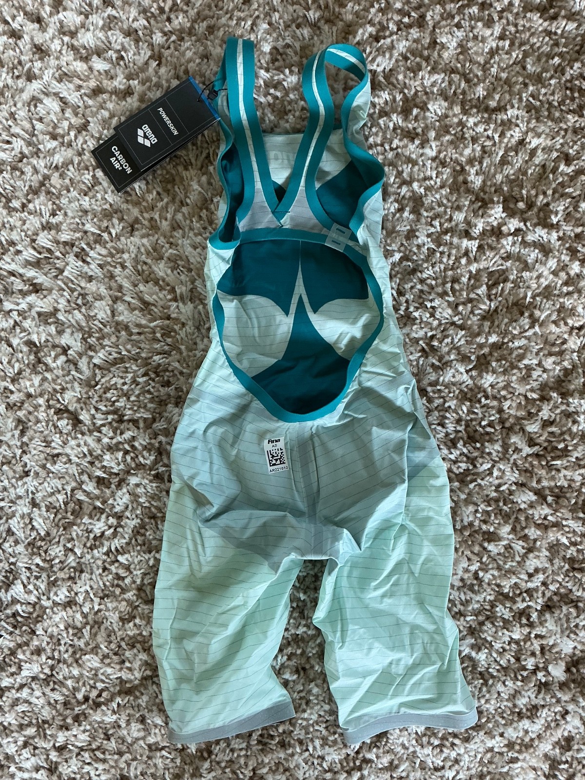 NEW Arena Women’s open back Powerskin Carbon Air2 Racing Suit Size 24 NWT