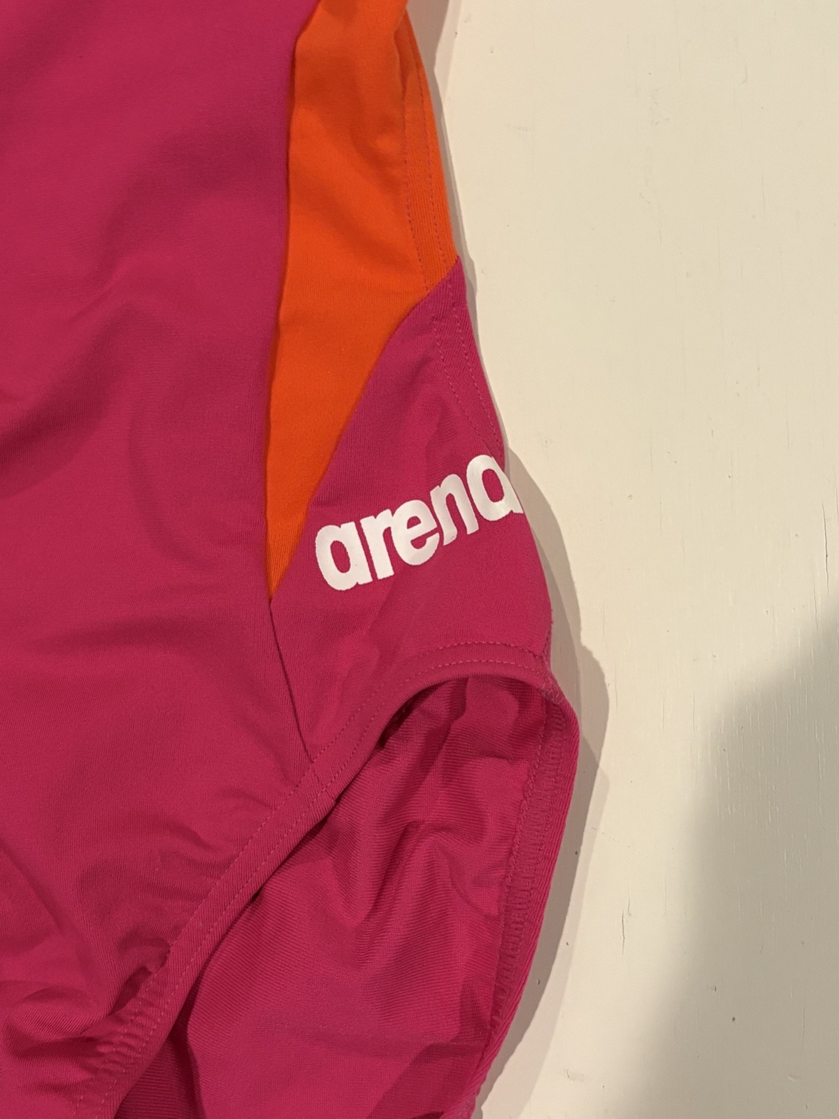 ARENA DIRECTUS CHALLENGE BACK High Performance ONE PIECE SWIMSUIT NWT Rose/Mango