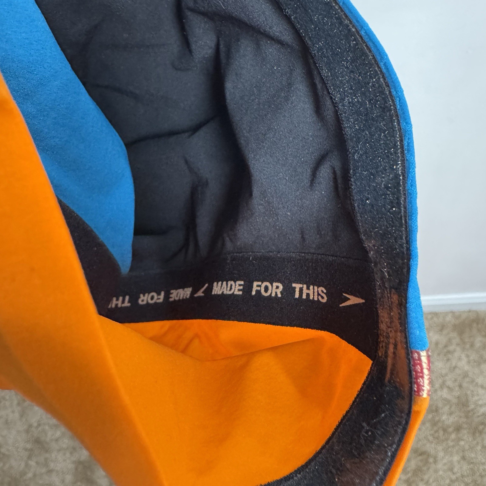 Speedo Fastskin LZR Pure Intent Blue / Orange Open Back Kneeskin Women’s Size 25
